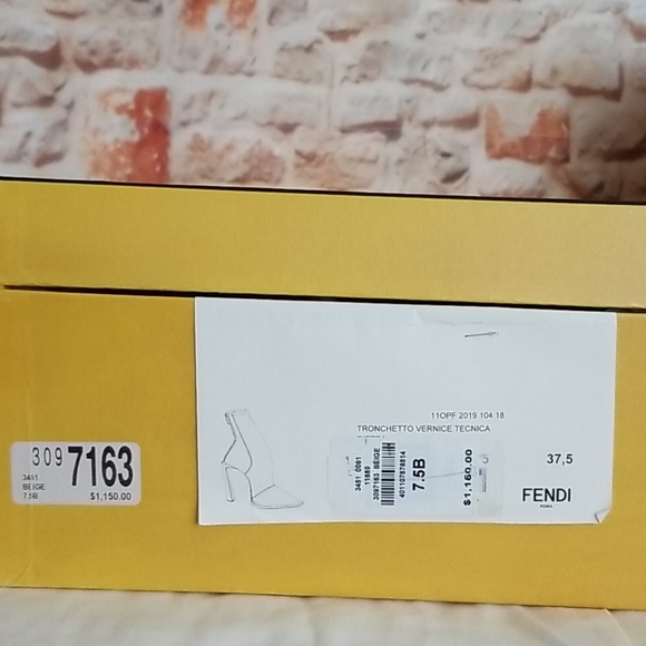 New Fendi Neoprene Zip Pointed Booties - Picture 11 of 11